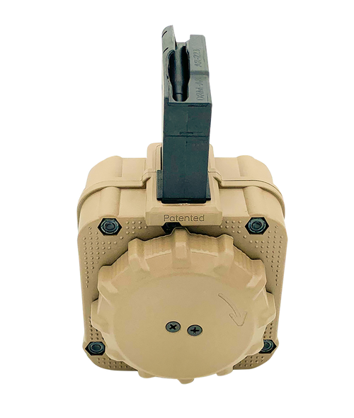 ProMag AR-15 5.56mm 65-Round Drum Magazine Polymer FDE