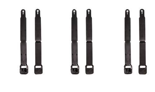 High Speed Gear 91SC12BK Short Clips 12 Pack Black