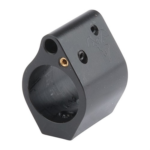 AR-15/M16 Adjustable Gas Block (.750 Low Profile, Black Finish)