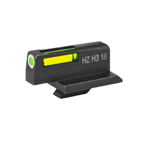 HIVIZ LiteWave H3 Tritium Fiber Optic Front Sight Ruger GP100 Green - Image 1