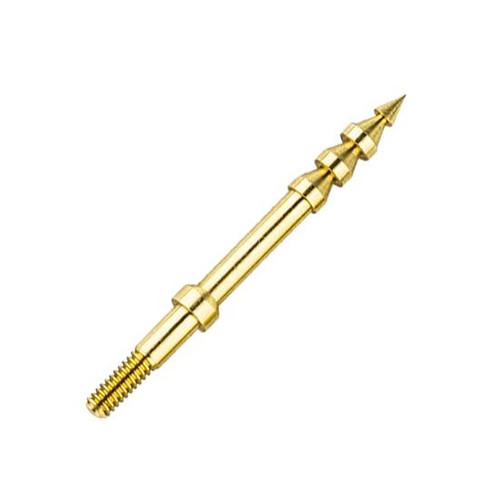 Kleen-Bore Precision Barbed Point Cleaning Jag .17/.204 Caliber 3-48 Thread