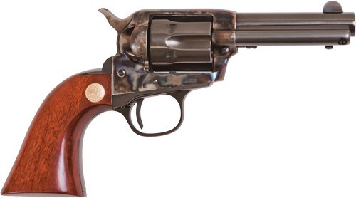 Cimarron Model P Jr 38 Special Revolver 3.5" Blued Barrel Walnut Grip