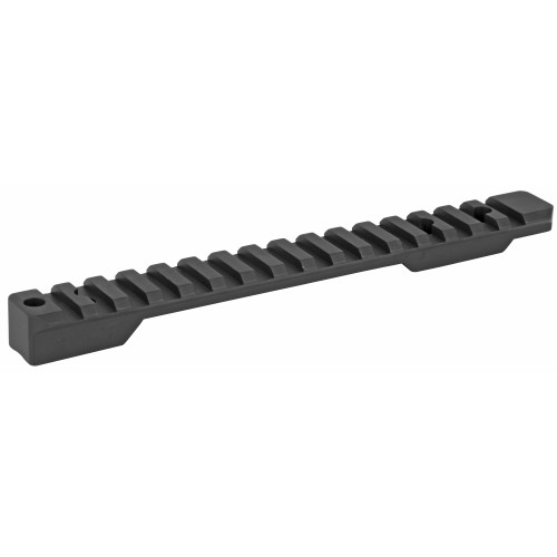 Talley 1-Piece 20 MOA Elevated Picatinny Scope Base Weatherby Accumark Matte Black - Image 1