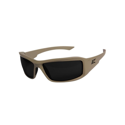 Edge Eyewear Hamel Shooting Glasses Sand Frame/Black G15 Vapor Shield Lens