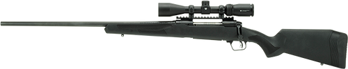 Savage Arms 110 Apex Hunter XP Bolt Action Rifle 223 Remington 20" Matte Black Barrel Left Hand Matte Black Stock With Vortex Crossfire II 3-9x40mm Scope