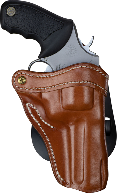 1791 Gunleather Paddle Holster Ruger GP100 Right Hand Classic Brown