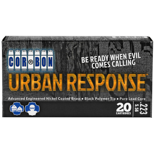 Corbon Urban Response 223 Remington Ammo 55 Grain Box of 20
