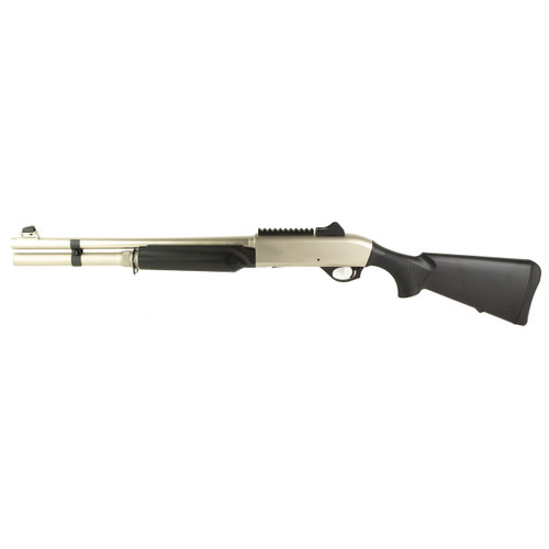 Military Arms Corporation MAC 2 Tactical Semi Automatic 12 Gauge Shotgun 18.5" Barrel Electroless Nickel Marine Finish
