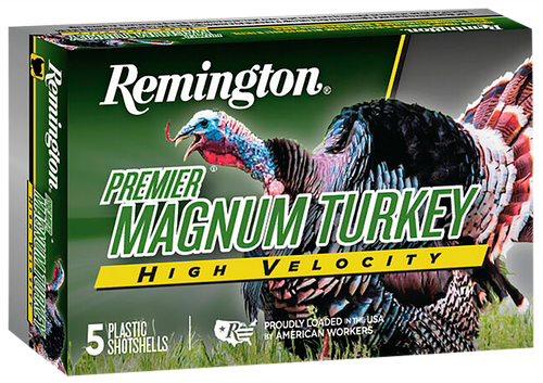 Remington Premier Magnum Turkey 20 Gauge Ammo 3" #5 Copper Plated Lead Shot 1-1/8 oz Box of 5