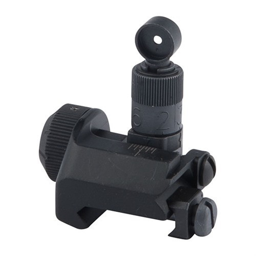 Knights Armament Micro Rear Flip Up Sight 200-600 Meter Black