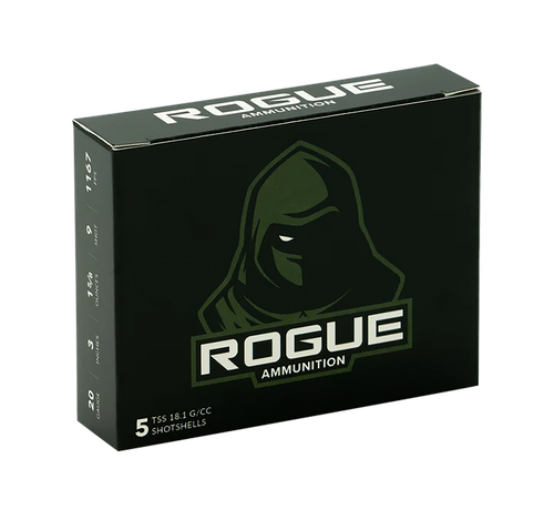Rogue Turkey TSS 20 Gauge Ammo 3" #9 Tungsten Shot 1-5/8 oz Box of 5