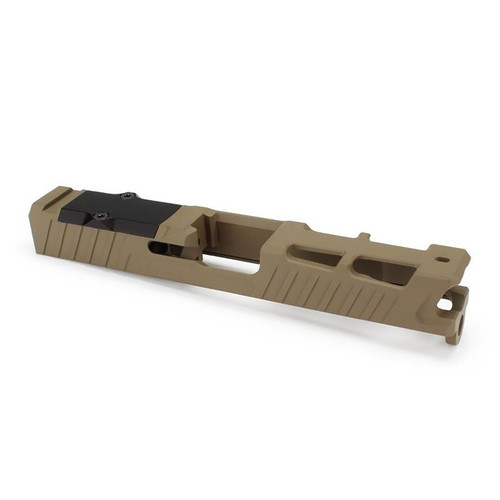 Zaffiri Precision ZPS.4 Slide Glock 19 Gen 3 9mm Luger Optic Ready FDE