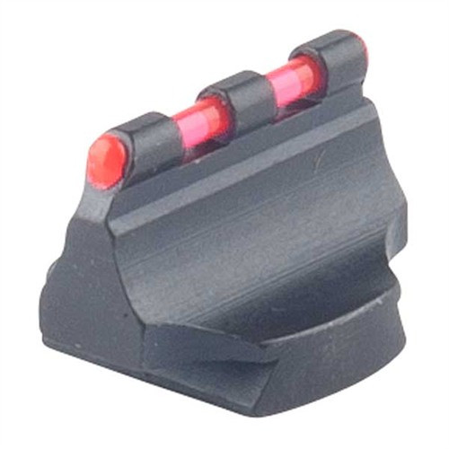 Williams Fire Sight Rifle Bead .450" Height, .531" Width Steel Blue 3/32" Fiber Optic Red Williams Fire Sight Rifle Bead .450" Height, .531" Width Steel Blue 3/32" Fiber Optic Red