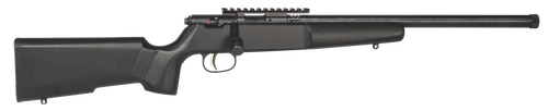 Savage Arms Rascal Bolt Action Rifle 22 Long Rifle 16.13" Black Threaded Barrel Black Frame Black Field Stock