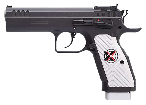 Tanfoglio TF-Stock2X-9 Stock II Xtreme 9mm Luger Pistol 4.44" Barrel 16+1/17+1 Round Black