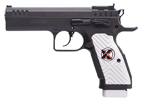 Tanfoglio TF-Stock2X-9 Stock II Xtreme 9mm Luger Pistol 4.44" Barrel 16+1/17+1 Round Black