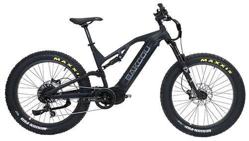 Bakcou B-SC19-B-B21 Scout Large Matte Black E-bike
