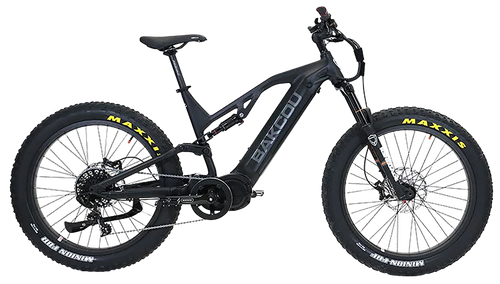 Bakcou B-SC19-B-B21 Scout Large Matte Black E-bike