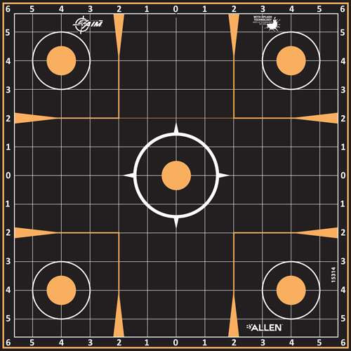 Allen EZ-Aim 12x12 Inch Sight-In Targets (5-Pack) Allen EZ-Aim 12x12 Inch Sight-In Targets (5-Pack)