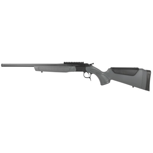 CVA Scout Single Shot Rifle 350 Legend 20" Blued Threaded Barrel Blued Frame Stealth Gray Field Stock