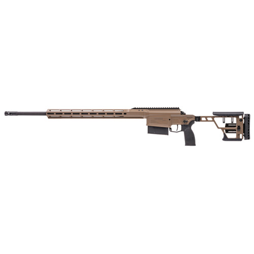 Sig Sauer CROSS Magnum Bolt Action Rifle 300 Winchester Magnum 24" Black Threaded Barrel Coyote Frame Coyote Chassis