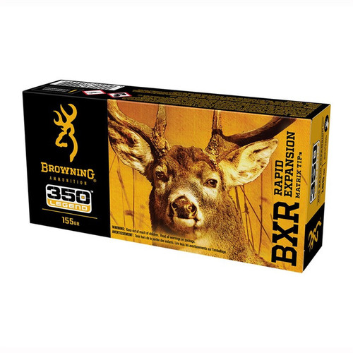 Browning 350 Legend Ammo 155 Grain Rapid Expansion Matrix Tip Box of 20