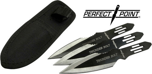 POINT THROWING KNIVES 3-PACKMC PERFECT POINT 6.5" SPEAR