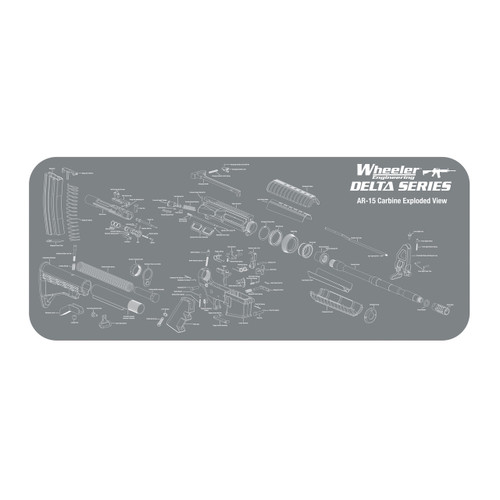 Wheeler Delta Series AR-15 Gun Cleaning Mat 20" x 47"