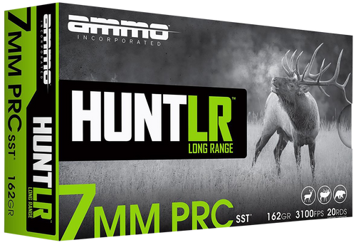 Ammo Inc Hunt LR SST Rifle Ammunition 7mm PRC 162gr PT 20ct Ammo Inc Hunt LR SST Rifle Ammunition 7mm PRC 162gr PT 20ct
