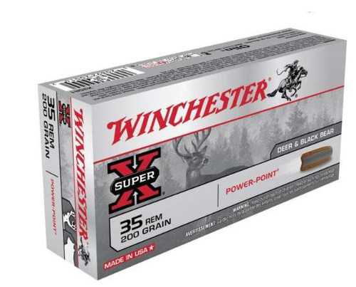Winchester Power-Point .35 Whelen Ammo 200 Grain Soft Point Box of 20