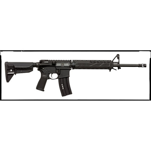BCM Mid-16 Mod 0 Semi Automatic Rifle 5.56x45mm NATO 16" Manganese Phosphate Threaded Barrel Anodized Black Frame Black Pistol Grip