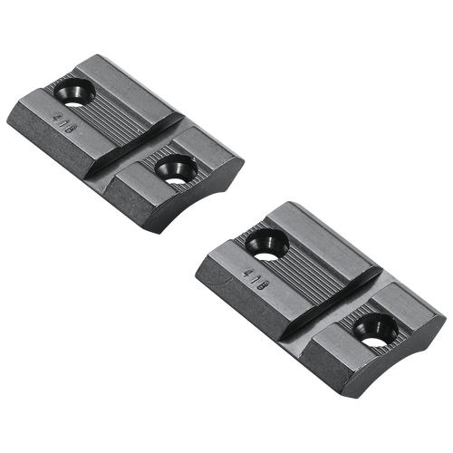 Weaver 1-Piece Top Mount Aluminum Scope Base CVA Round Barrels Receiver Matte Black