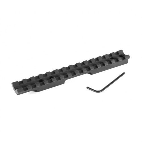 Evolution Gun Works 1-Piece Picatinny 20 MOA Scope Base Savage Mark II & 93 Matte Black