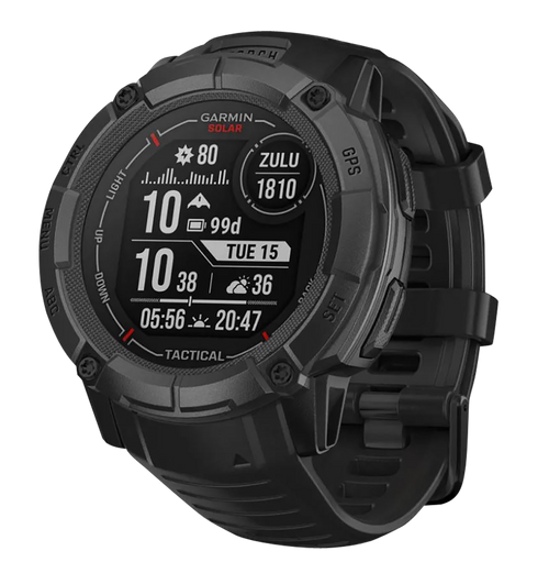 Garmin Instinct 2X Solar Tactical Edition Watch Black 50mm