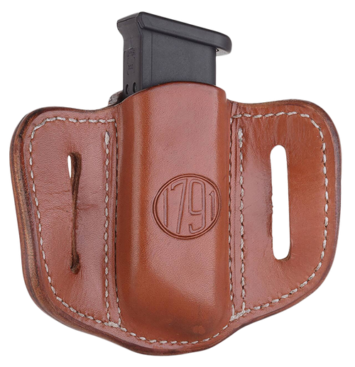 1791 Gunleather M1.2 Single Mag Carrier (Fits Double Stack 9mm/.40 Cal)