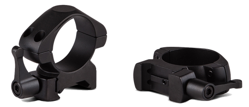 Konus 2-Piece 1 Inch Steel Riflescope Rings Medium Matte Black