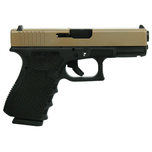 Glock 19 Gen 3 9mm Luger Pistol 4.02" Barrel 15+1 Round FDE Slide Black Polymer Frame