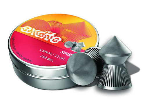 H&N Excite Spike Air Gun Pellets .22 Caliber 15.74 Grain 200 Count