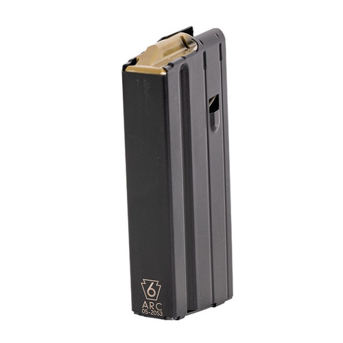 Geissele Automatics Magazine AR-15 6mm ARC 15-Round Stainless Steel