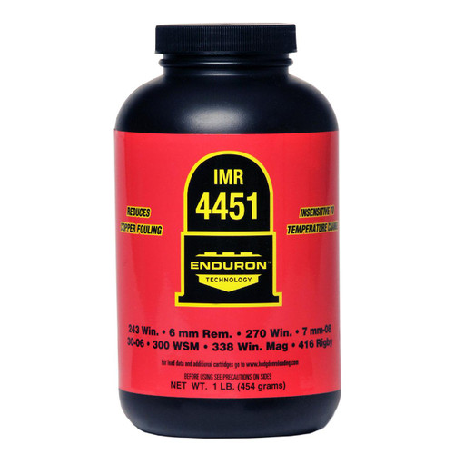 IMR 4451 Extruded Rifle Powder 1 lb IMR 4451 Extruded Rifle Powder 1 lb
