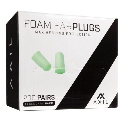 Axil Foam Earplugs 200 Pair - Image 1
