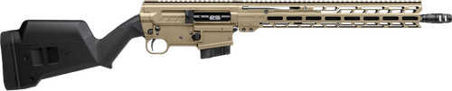 CMMG Dissent BR4 Bolt Action Rifle 350 Legend 16.1" Black Nitride Threaded Barrel Coyote Tan Cerakote  Black Stock