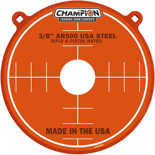 Champion Targets 15-Inch Round AR500 Steel Gong Target