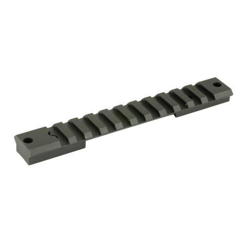 Warne 1-Piece Tactical Picatinny Scope Base Remington 700 Short Action Matte Black