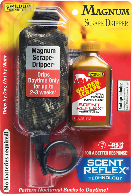 Wildlife Research Center Magnum Scrape-Dripper Golden Scrape Deer Scent Combo 4 oz