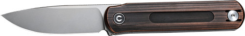 HAND RUBBED COPPER/SILVER!CIVIVI KNIFE FOLDIS 2.67" BLK - Image 1