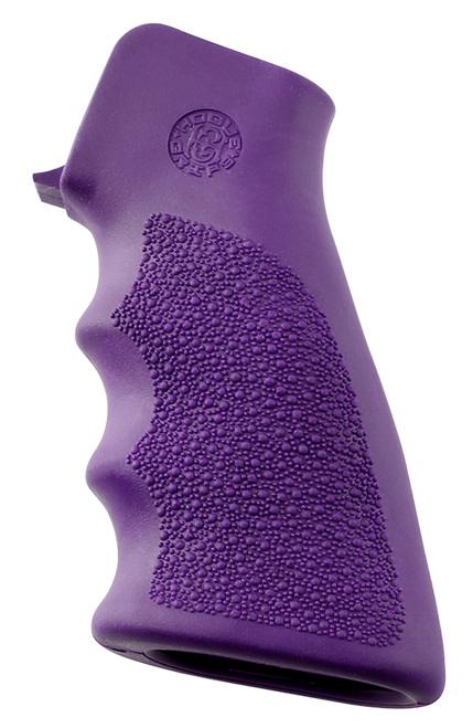 Hogue Grip 15006 AR-15 Purple Rubber
