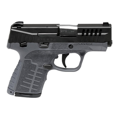Savage Arms Stance 9mm Luger Pistol 3.2" Barrel 7+8 Round Grey