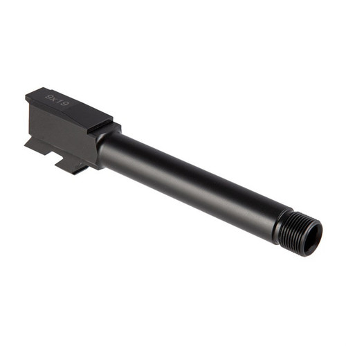 Brownells G48 Barrel, 1/2x28 Thread, 9mm, Black Nitride