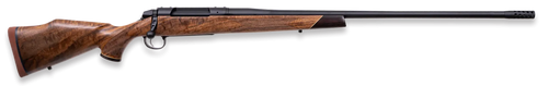 Weatherby 307 Adventure SD Bolt Action Rifle 6.5-300 Weatherby Magnum 28" Fluted Threaded Barrel Black Cerakote Finish Walnut Stock